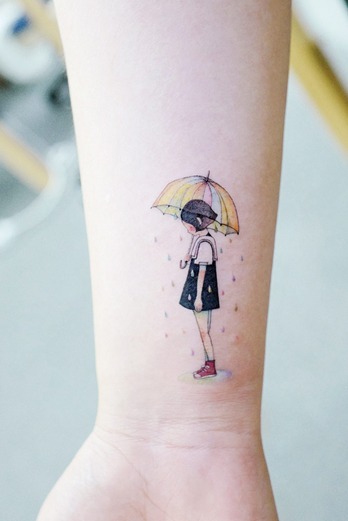 A Girl In Rain